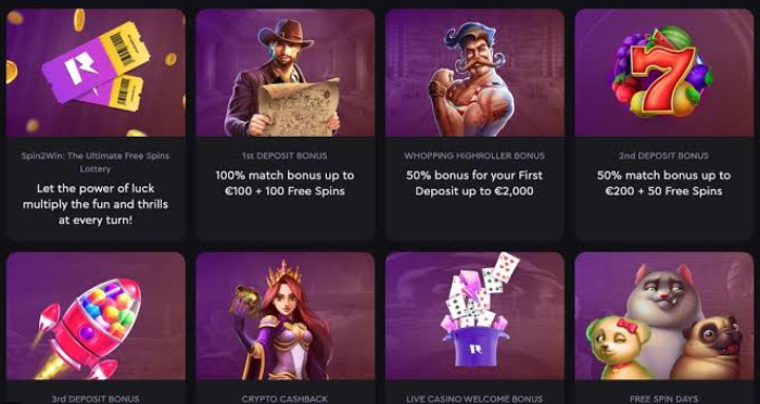 RockWin Casino Bonuses